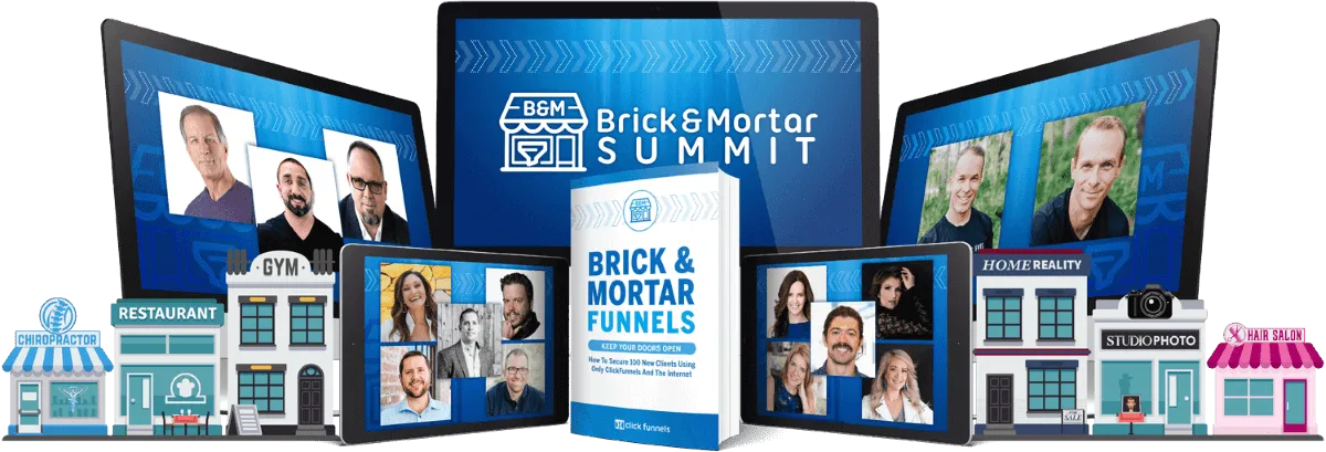 Brick And Mortar Funnels Mock Up