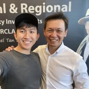 Cylas Tee and Malaysia real estate expert Michael Tan