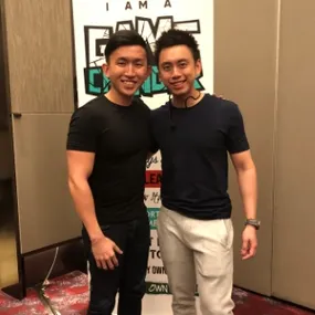 Cylas Tee and Peng Joon at Gamechangers